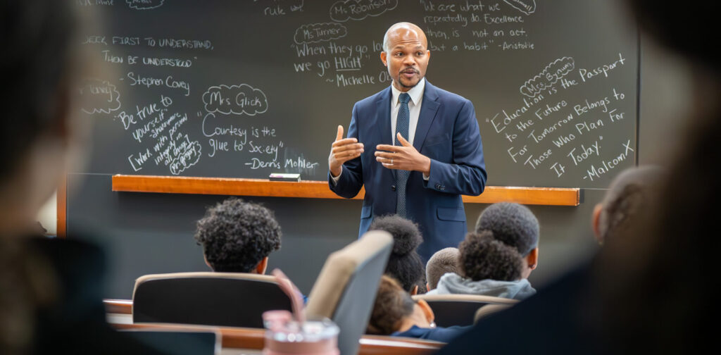 School District of Lancaster's Superintendent Dr. Keith Miles Jr.